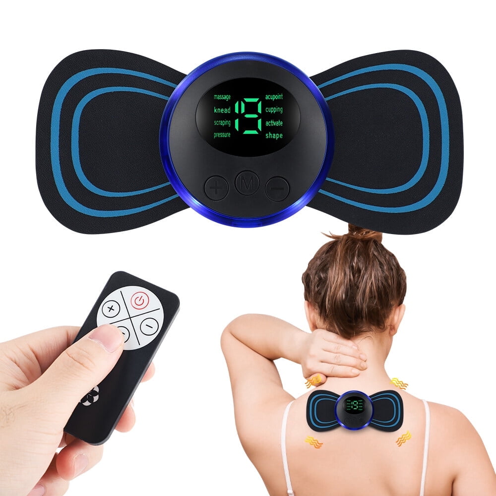 5pcs Microcurrent EMS Mini Massage Device,Neck,Foot,Hand,Back,Body Massager - for Pain Relief Deep Tissue,Relax Stiff Muscles,Improve Circulation