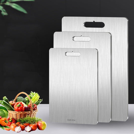 2024 New 304 Stainless Steel Chopping Board,Cutting Board for Kitchen Heavy Duty for Meat Cheese Vegetable Fruit
